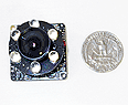ECC-300 - Micro PC Board Color Camera w/ Super Bright White LED