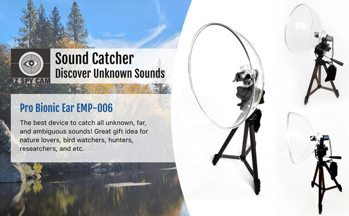 directional parabolic dish microphone, Wildlife sound recording, bioacoustics, soundscapes, acoustic, sounds, bird song, animal sound detect