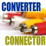 bnc converter, rca converter, s-video converter, rca to rca video converter, video connector,  bnc to rca converter, analog to digital video convert, cctv video to pc signal converter